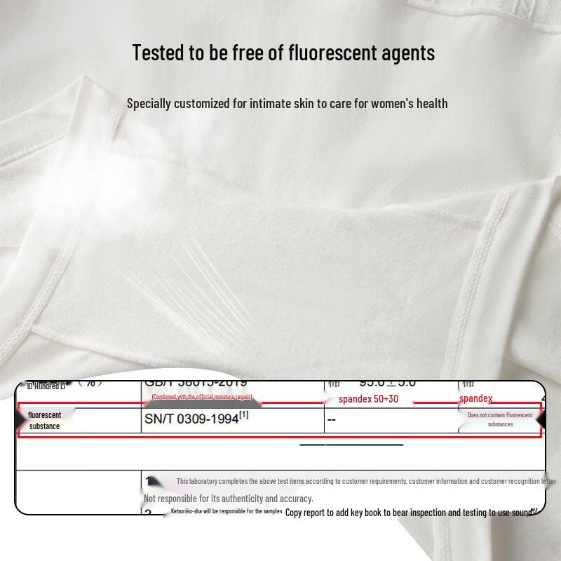Yiershuang Women's High-Waist Antibacterial Cotton Briefs 3-Pack