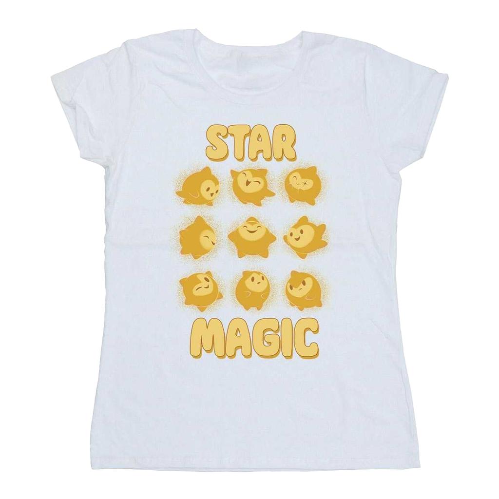 Wish Womens/Ladies Magic Tile Star Cotton T-Shirt