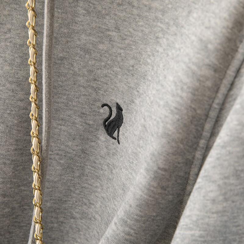 Women's Fashion Embroidered Hooded Sweatshirt