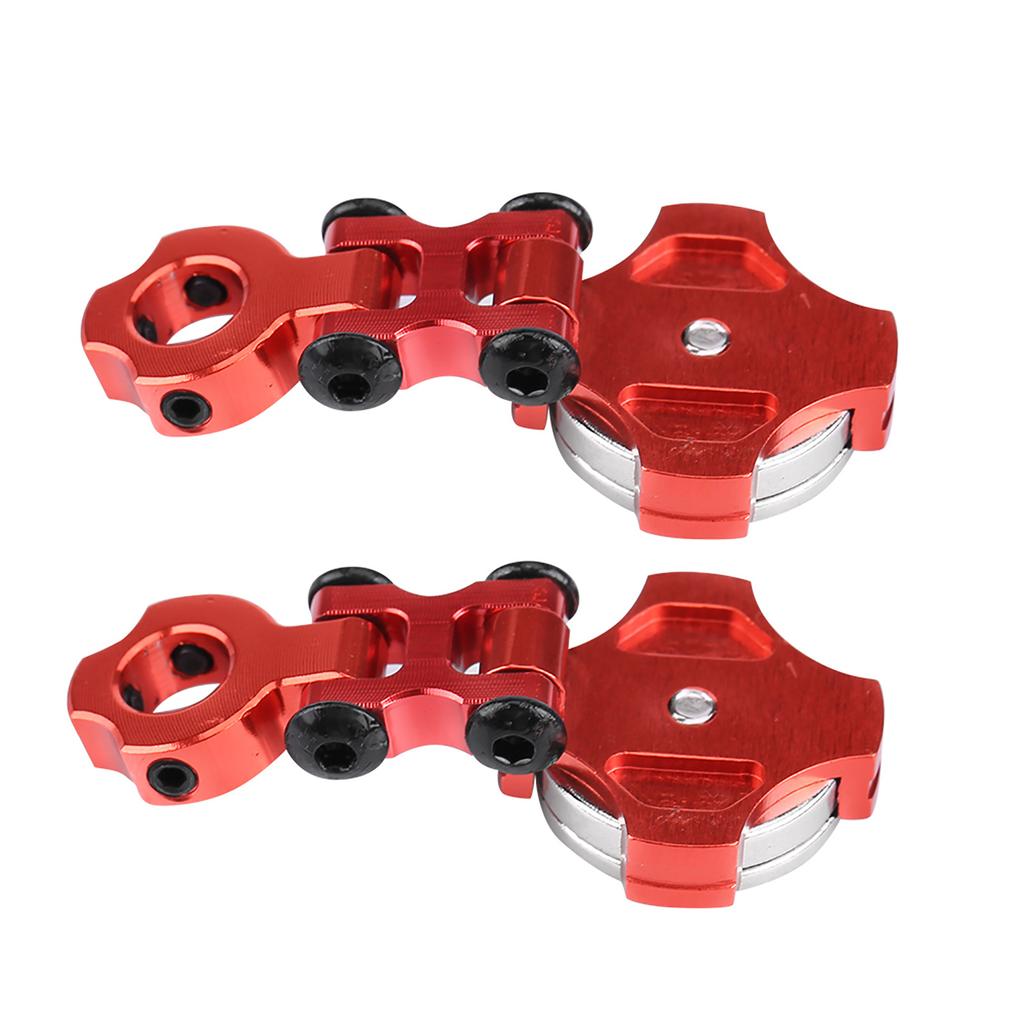 2Pcs Model Vehicle Accessories Metal Magnetic Stealth Body Post Mount for RC Car