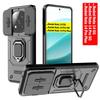 Custodia con Scorrevole per Fotocamera per Redmi Note 14 Pro / 14 Pro Plus 5G Custodia Globale con Supporto ad Anello Armatura Copertura Antiurto Capa