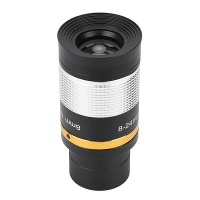 Profesionální čočka okuláru optického teleskopu se zoomem 8-24 mm pro astronomické použití při pozorování hvězd