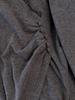 Plus Size Women's Winter Lace Patchwork V-neck Pleated Base Shirt (130-350 jin)