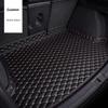 PU Leather Custom Car Trunk Mats for Mercedes W177 A W169 W176 B W246 W245 W247 Interior Details Car Accessories All Models