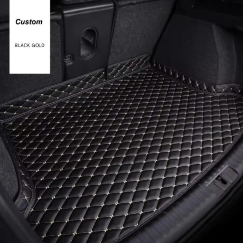 PU Leather Custom Car Trunk Mats for Mercedes W177 A W169 W176 B W246 W245 W247 Interior Details Car Accessories All Models