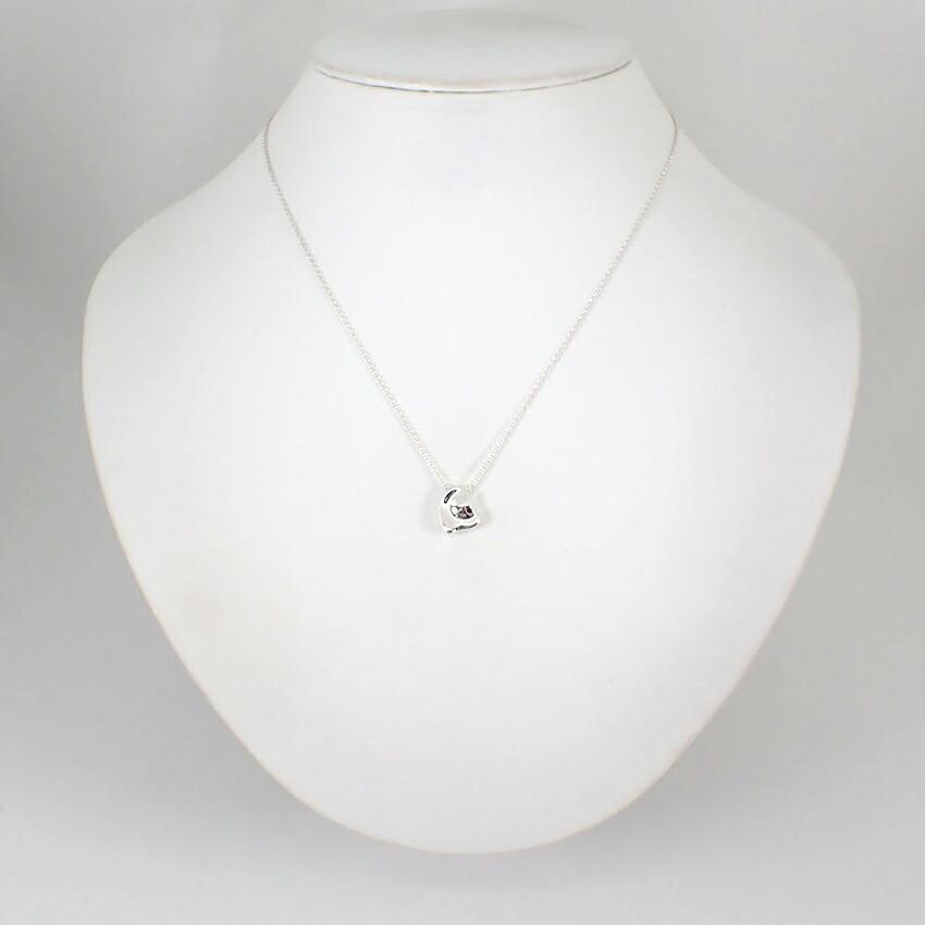 [Folosit] TIFFANY 925 Pandantiv/Colier Inimă Plină/g530-63