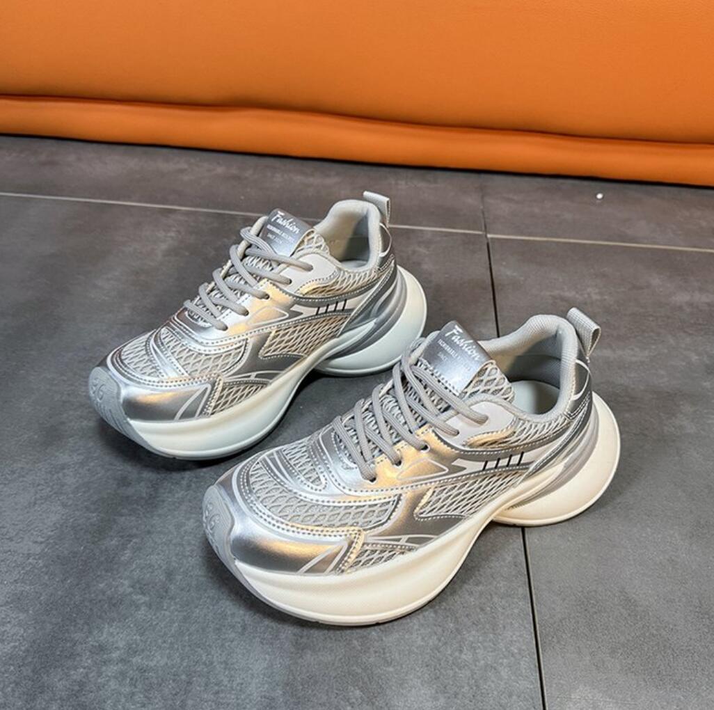 Модные женские кроссовки в стиле ретро — фото 8