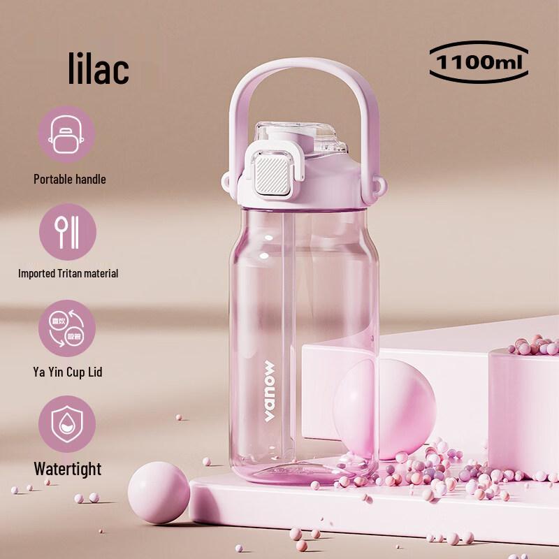 Vanow Dual-Drink Fitness Water Bottle