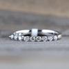 Cubic Zirconia Thin Rings for Women Wedding Engagement Accessories Minimalist Female Rings Statement Jewelry Drop Ship