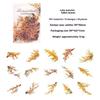 30pcs/set Waterproof PET Plant Flower Theme Stickers For DIY Crafts Scrapbook Photo Notebooks Album Decoration