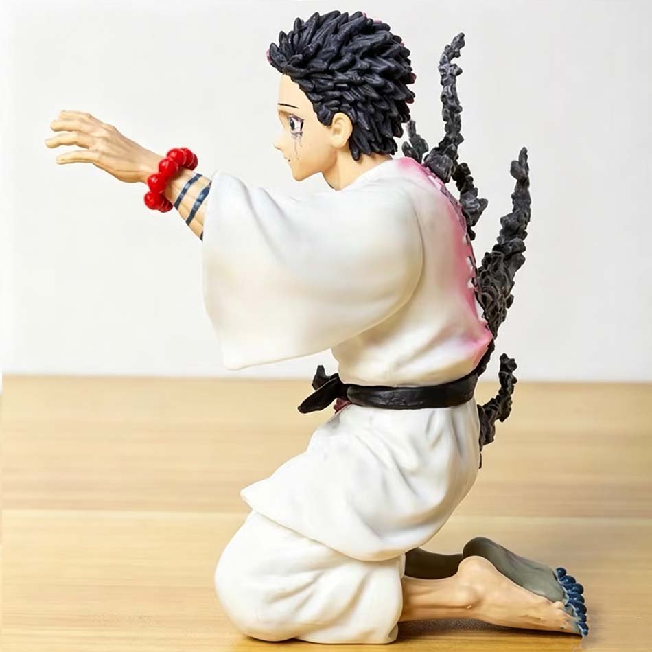 Anime Demon Slayer Figur Modell Juuni Kitsuki Akaza Kampf Figur Puppe Kimetsu No Yaiba Schreibtisch Dekoration Sammlung Geschenke