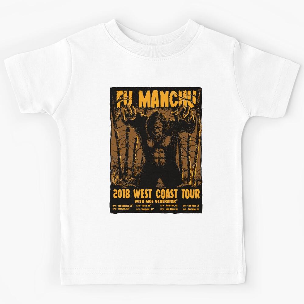 Fu Manchu West Coast Stoner Vibes Kids T-Shirt 100