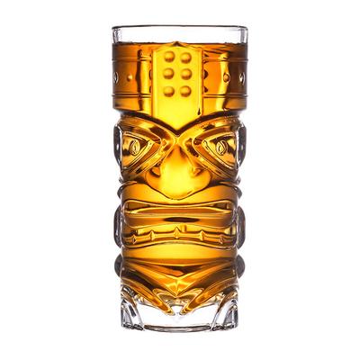 Copa tiki grande de cristal, copa tiki, copa de cóctel hawaiana, copa de mueca, copa de agua de alto valor