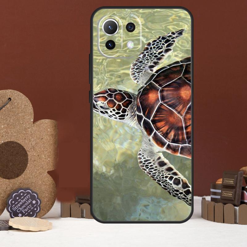 

согревающие зеленые черепахи Чехол для Xiaomi 15T 14T 13T 14 15 Ultra 17 Pro Max POCO F8 Ultra F5 F6 F7 X5 X6 X7 Pro Чехол POCO X5 Pro