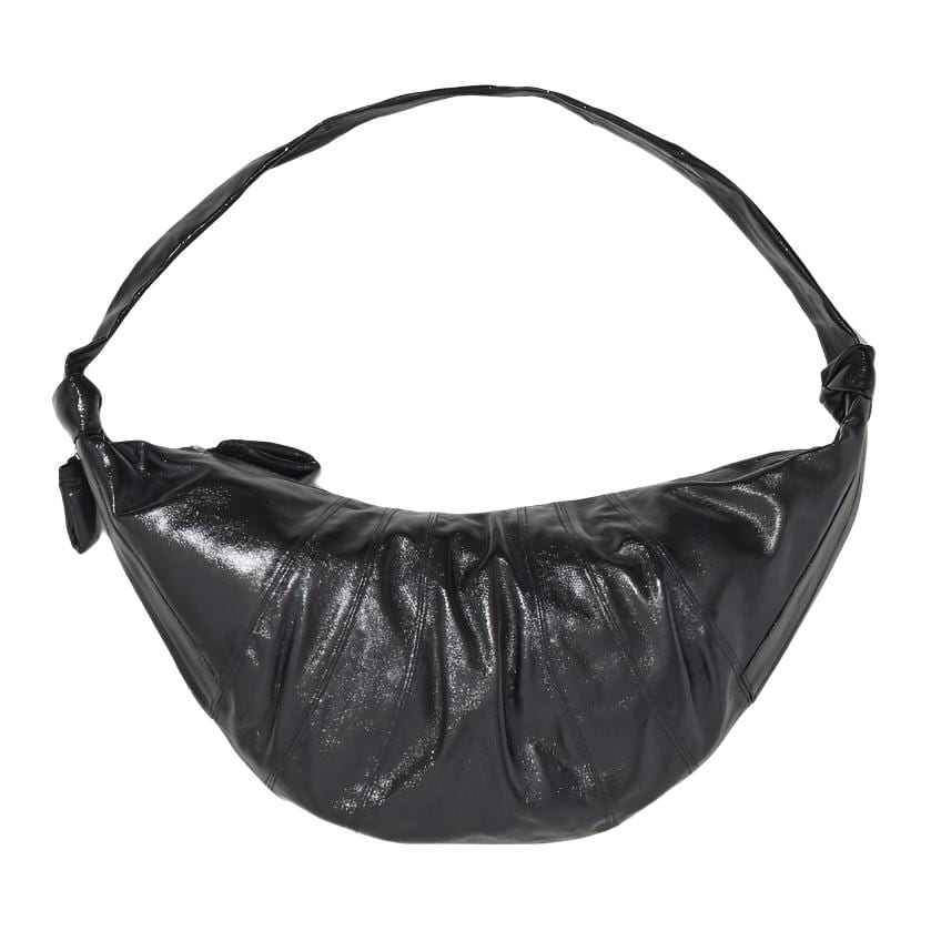 Lemaire Cotton Shoulder Bag, Crossbody Bag Large Women's Black BG0000-LF1073-999