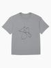 selena gomez signature overlay Oversized T-Shirt