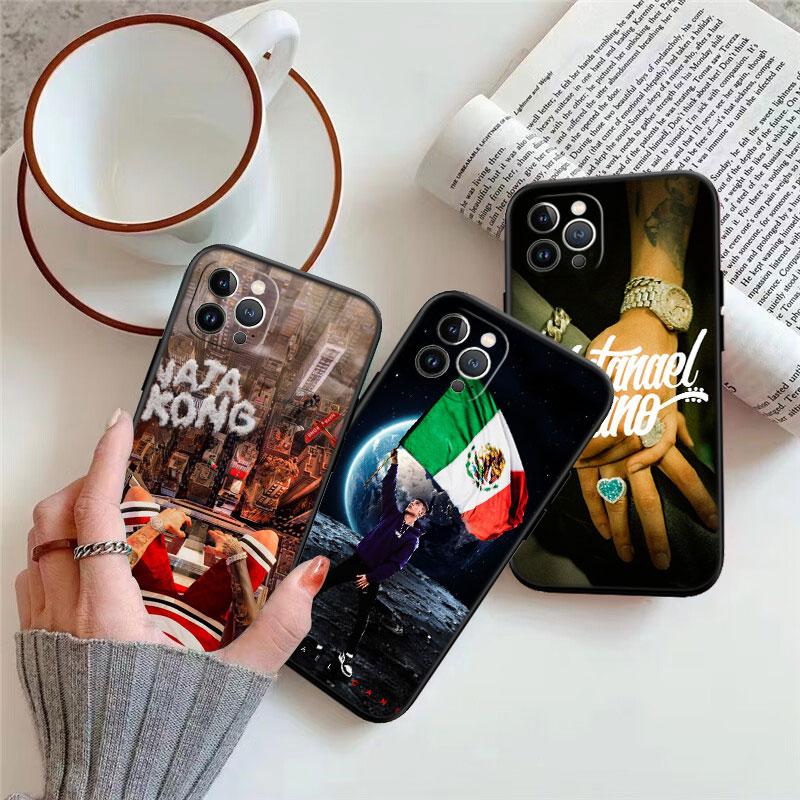 Natanael Cano Shell Phone Case for Samsung Galaxy S20 S21 S22 Ultra FE Plus A21S A22 A24 A25 A26 A30 A30S A31
