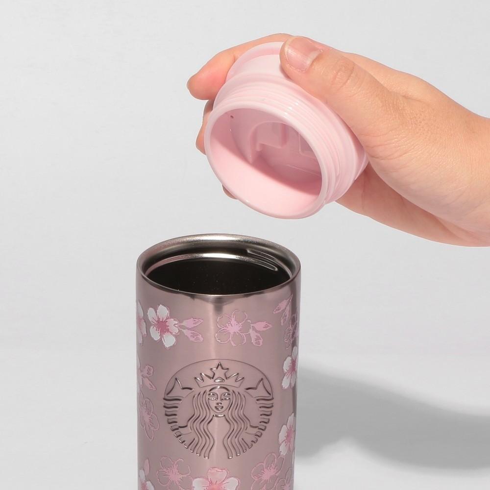 Starbucks Japan SAKURA 2026 Stainless Bottle 16oz 473ml Cherry Blossom Pink