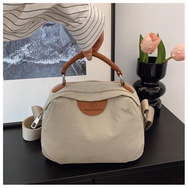 

Новинка сезона 2025, повседневная холщовая сумка для переноски в руке, большая вместимость, модная сумка-мессенджер, универсальная женская плечевая сумка высокой ценности хаки