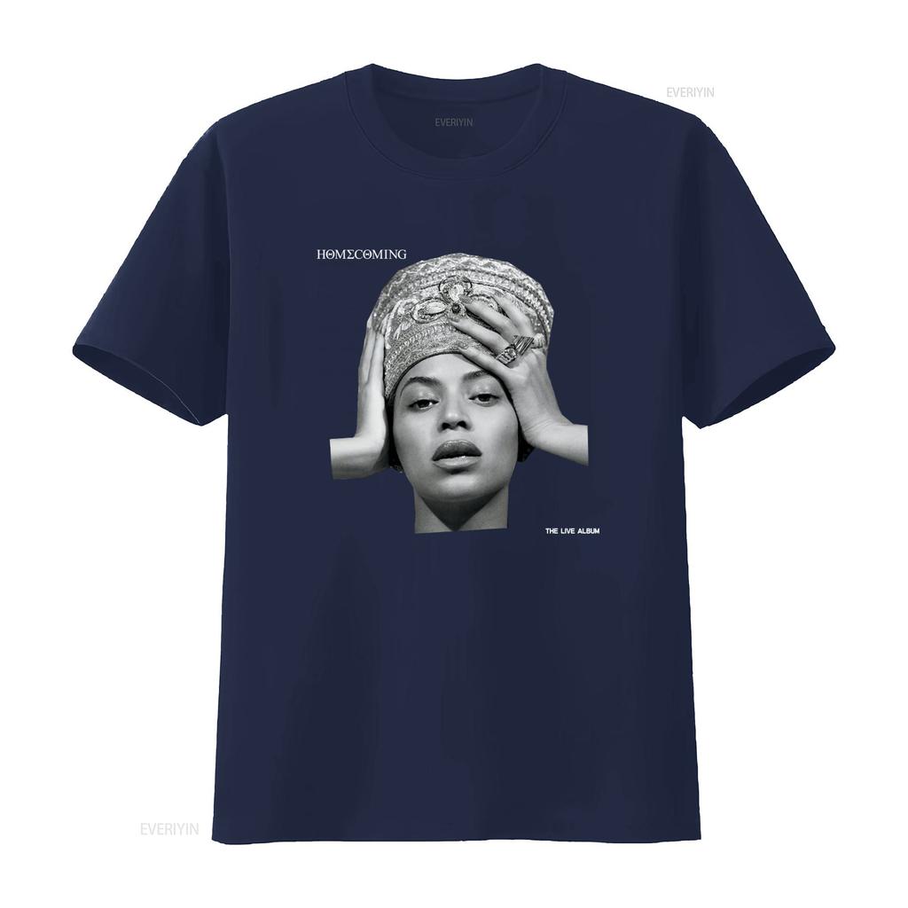 Beyonce Homecoming Katoenen T-shirt Wit S 234XL V1683 vintage Gewassen streetwear Unisex Rekbaar Zacht Casual Stijlvolle mode