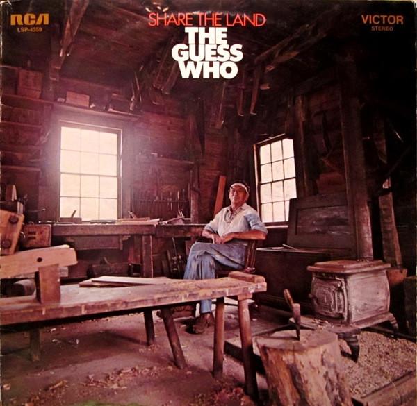 Виниловая пластинка GUESS WHO Share The Land LSP4359 RCA VICTOR 1970 США Рок Б/у