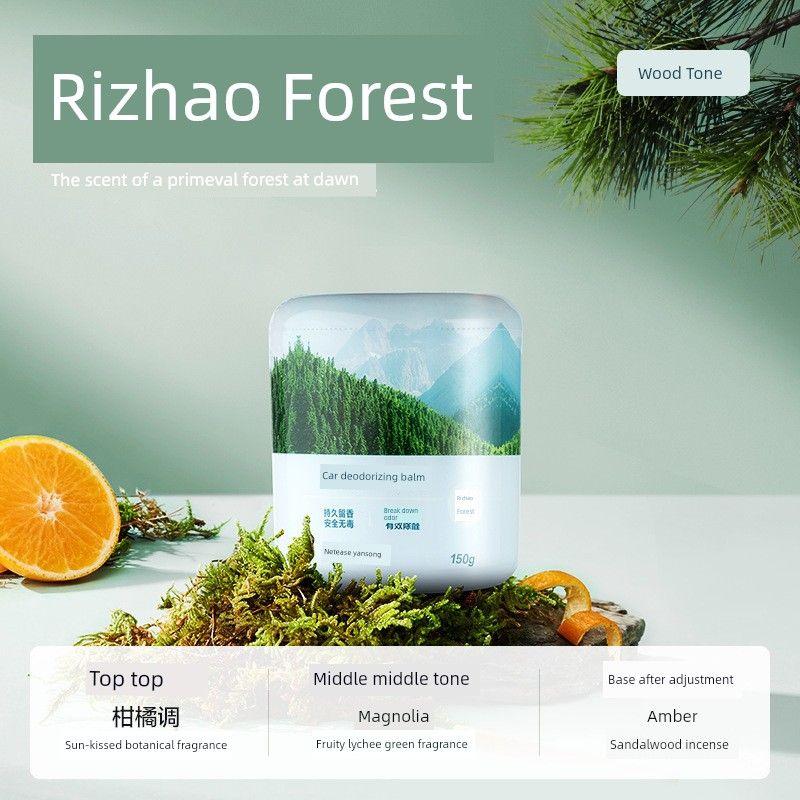 

Fragrance Balm for Bathroom and Toilet Deodorization, Odor Removal, Long-Lasting Fragrance, Air Freshener, Formaldehyde Removal, and Car Fragrance Rizhao Forest 150g