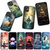 Cover for Xiaomi Redmi Note 15 11 9 10 Pro Plus A5 9A 9T 10A 10C 9C NFC 15C 8T Phone Case Lord Figure Buddha Lotus