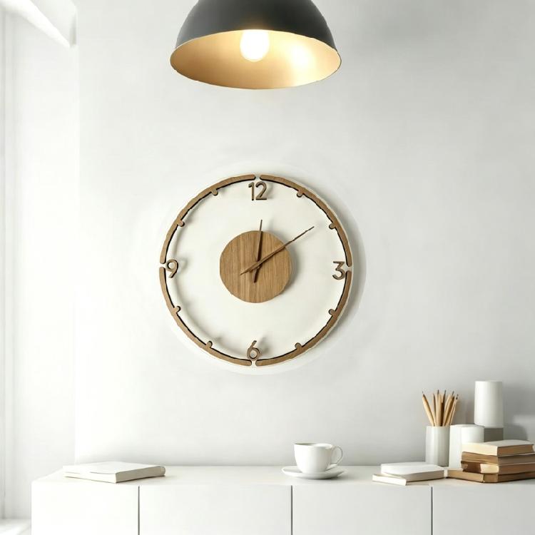 Wall Clock Silents None Ticking Wall Clock Battery Operated Clocks Easy To Read Kitchen/Home/Classroom/School Clock
