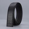 First Layer Cowhide Automatic Belt Men'S Business Crocodile Pattern Dragon Green Belt Wide Waist Seal