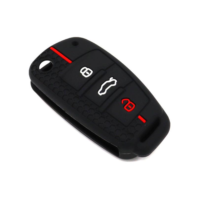 Car Remote Key Case Cover Fob Shell For A3 8P A6 TT Q3 A1 A4 Q7 S3