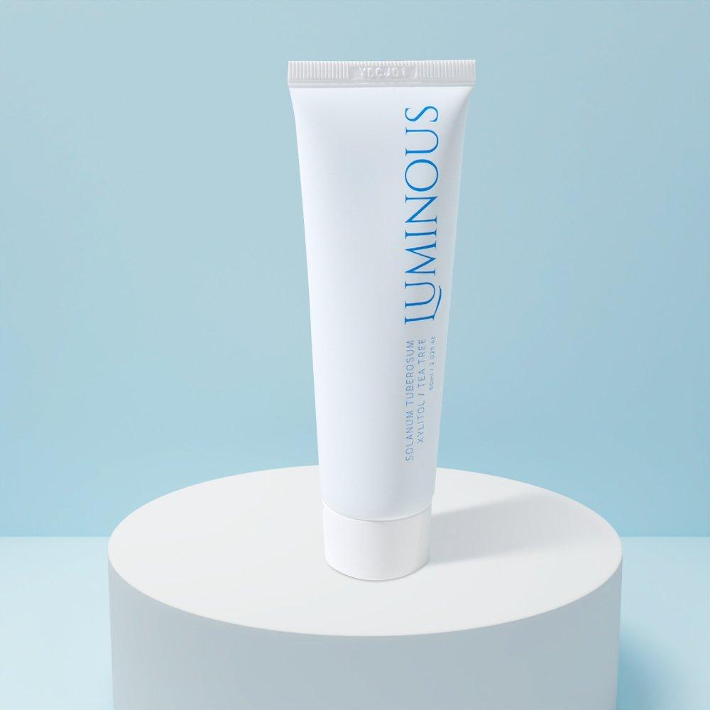 Luminous Moisture Peel-Off Pack 60ml, 4 pieces, 2 boxes, silicone brushes provided