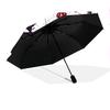 Maid  Pattern, Automatic Folding Umbrella, Portable and Foldable Design, 8 Ribs, a Christmas or Birthday Gift.
