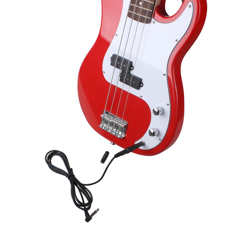 

Аудиокабель для гитары, 3 м/10 футов, 1/4 дюйма, 6,35 мм, прямой и угловой штекер с 3 штекерами