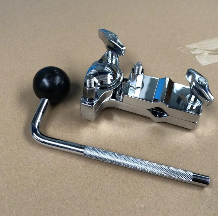 Universal Adjustable Drum Kit Earpiece & Cowbell Clip Hanger