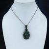 Copper Malachite Jewelry, 999 Copper Wire Wrapped Pendant Handmade Gemstone Jewelry, Gifts For Wife Brand New Pendant