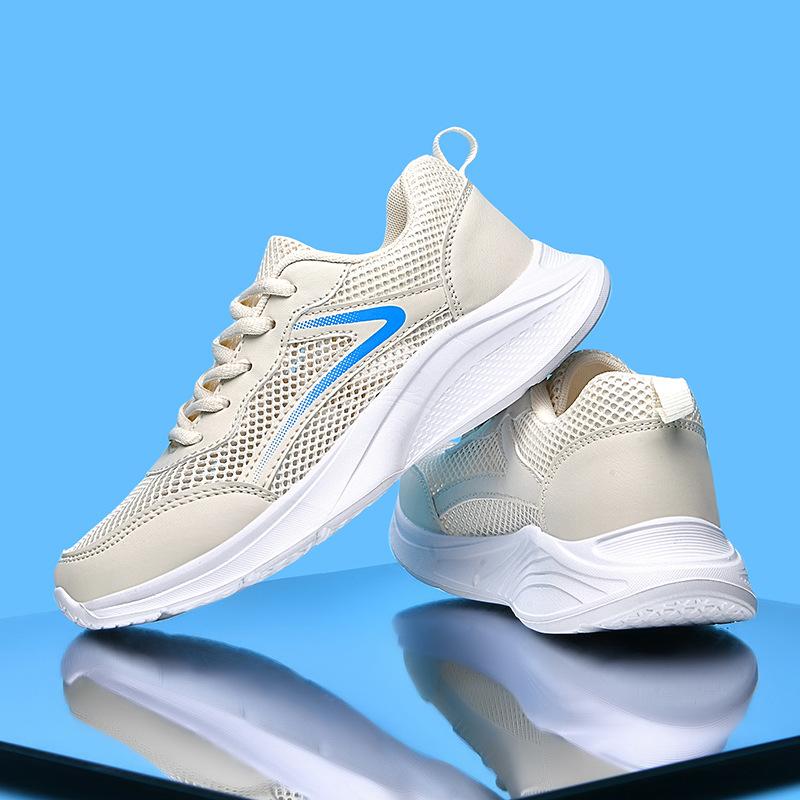 

Женские кроссовки легкие амортизирующие для старшеклассниц мягкая подошва ультрамягкие модные дышащие износостойкие спортивные 41