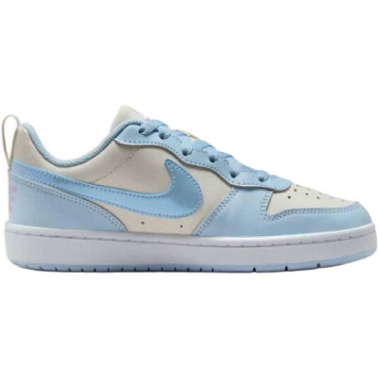 Nike Court Borough Low Recraft GS Soft Pearl Celestine Blue Kids Sneakers Hydrangeas White IH4048-001