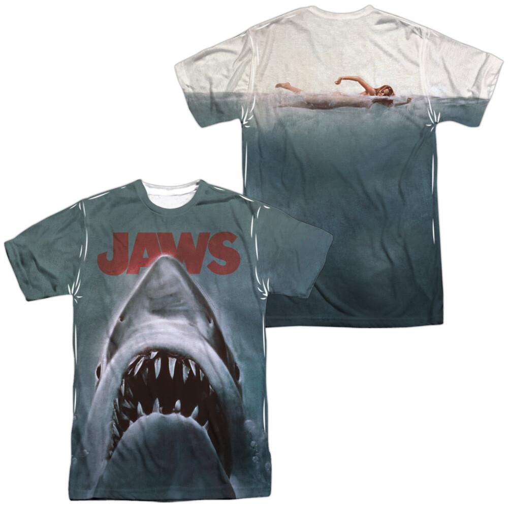 Jaws Poster Dye Sublimation T-Shirt S