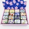 32Pcs(1Box) Cute Mini Tin Metal Box Sealed Pill Box Jewelry Candy Box Small Storage Cans Coin Earrings Headphones Gift Boxes