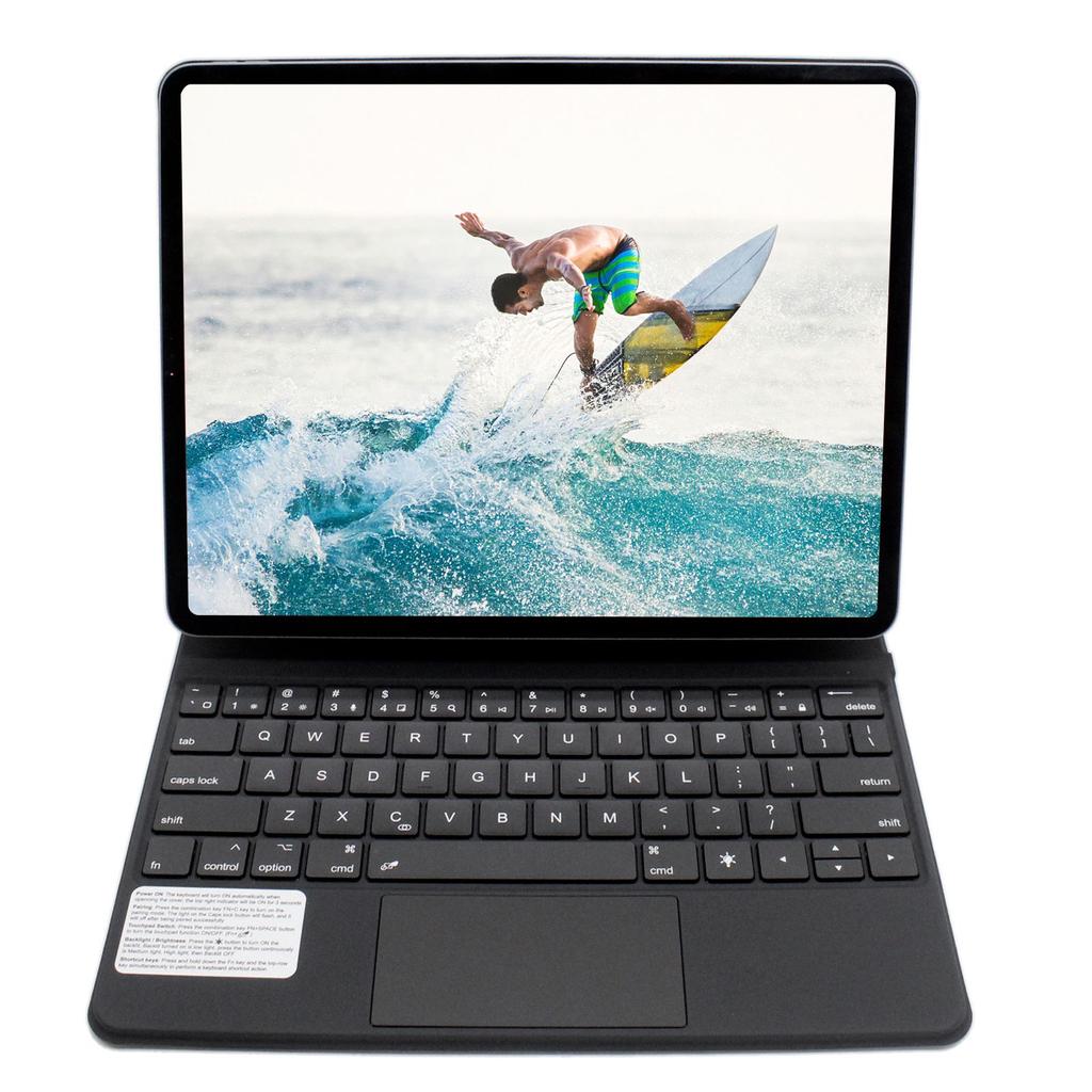 Magic Keyboard Multi functional Trackpad Backlit Wireless BT Connection Long Battery Life Full Protection Suitable for