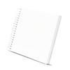 DIY Anniversary Scrapbook Photo Album Thick Paper Memory Book with 80 Pages Spirals Binding for Handmade Craft Projects