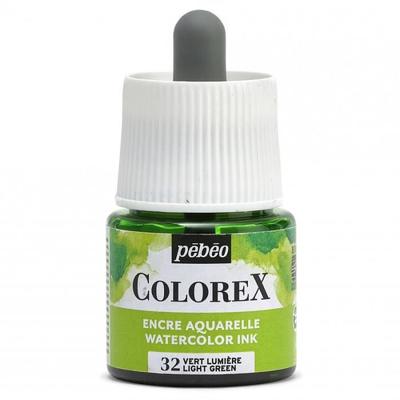 Watercolor Ink - PEBEO - Colorex - 45 Ml - Light Green - Mixed