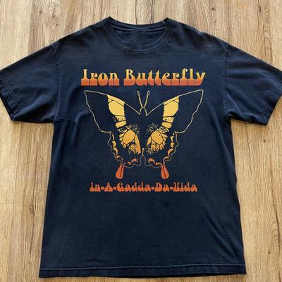 Vintage Iron Butterfly Gift For Fans Men S-5XL 9D140 Unisex T-Shirt