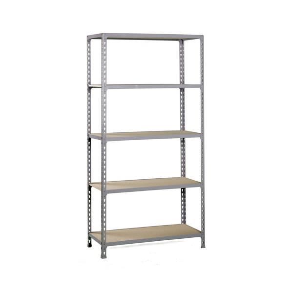 Kancelářský nábytek - SIMON RACK - KIT MADERCLICK MINI - Tmavě šedá - 1800x800x400mm - Snadná montáž