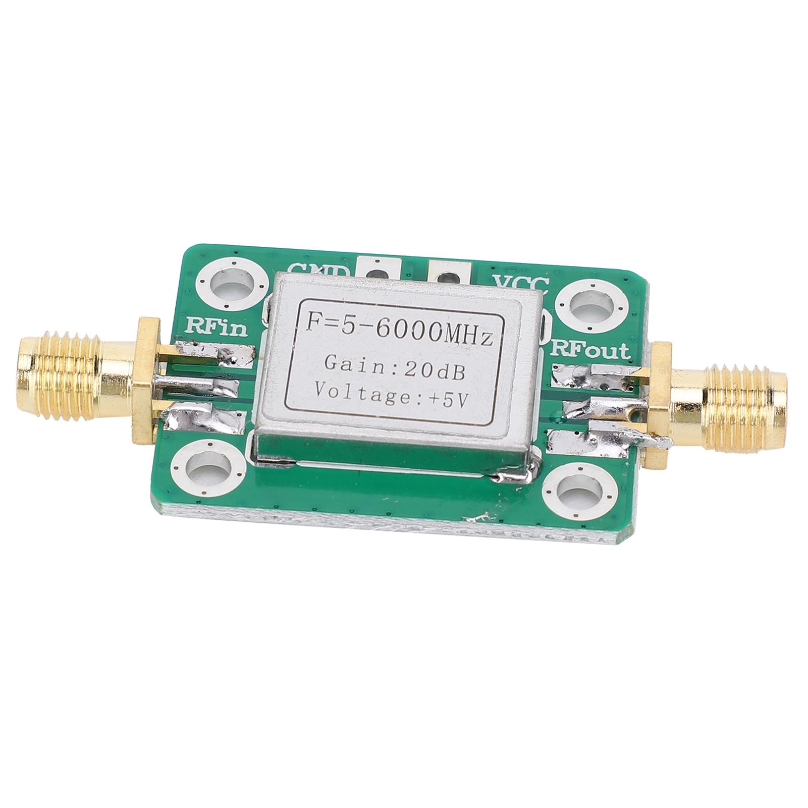 

RF Module Ultra Wideband Medium Power Amplifier with Shielding Case 5M6GHz Gain 20dB