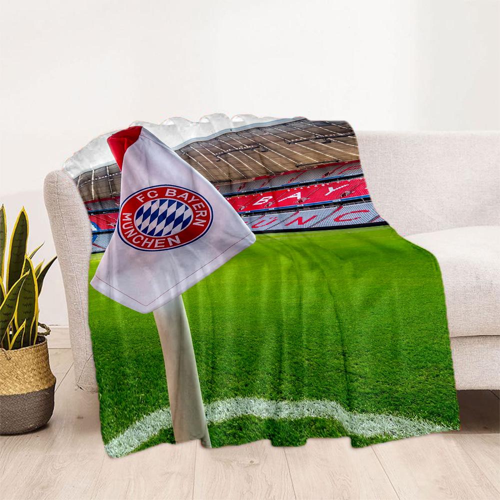 Fc Bayern Munich Blanket Ultrasoft Great For Chair Bedding Office Chair Four Seasons Multipurpose Modern Style Perfect Gift For Relatives And Friends