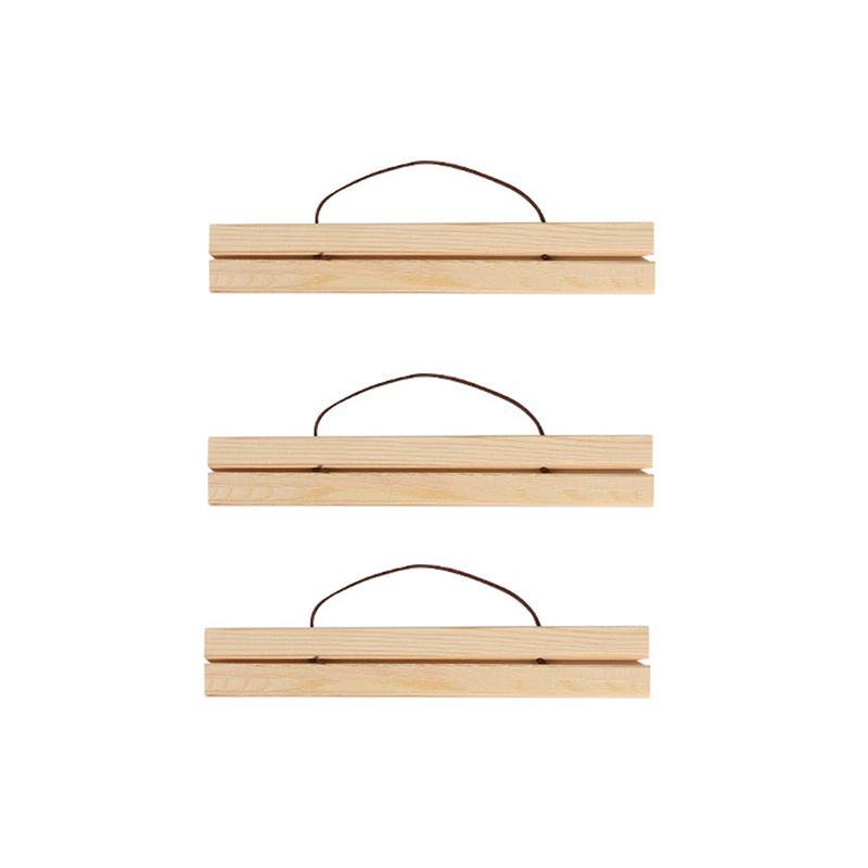 Solid Wood Magnet Picture Hanging Clip Poster Clip Frame Folder Painting Photo Frame Wall Art Craft Frame Hanger Frame