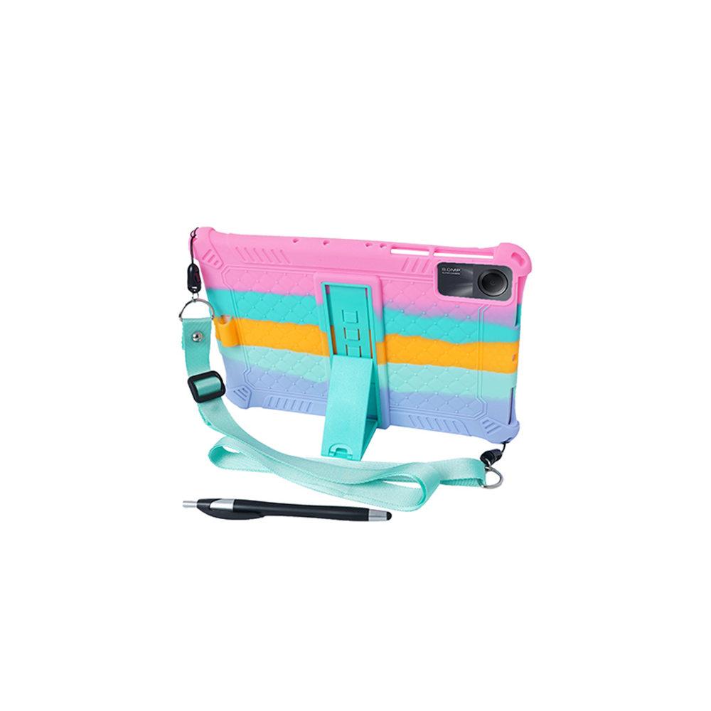 Soft Silicone Kickstand Case For Xiaomi Redmi Pad SE 11inch 2025 Kids Safe Shockproof Tablet Cover Funda