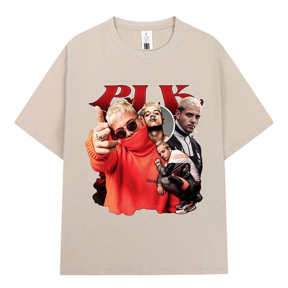 Rapper Plk Graphic Print Tshirt Unisexs Women Clothing Fashion Vintage Hip Hop Tshirts Casual 100 Cotton Short Sleeves T Shirts