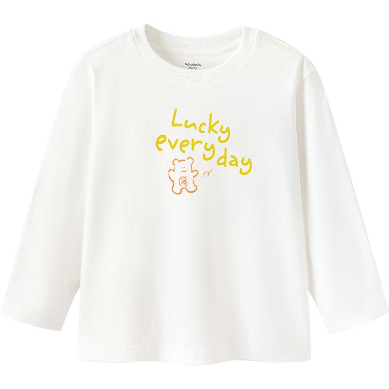 Balabala Kids  Letter Print Long-Sleeve T-Shirt 80